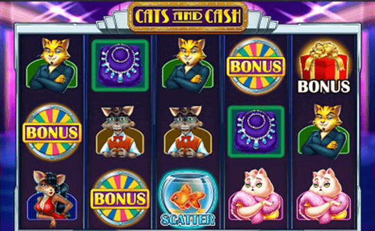 Cats and Cash tragamonedas